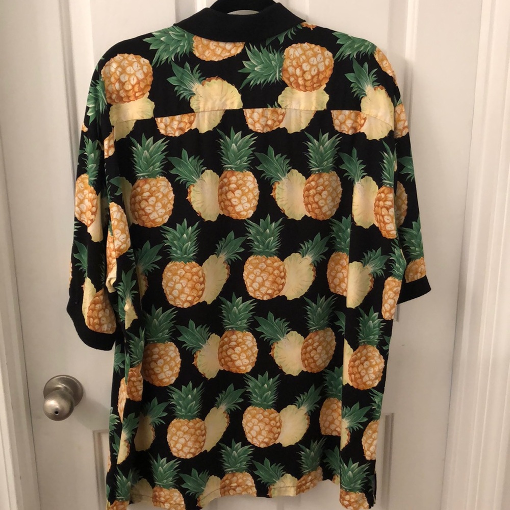Sold!!Paradise Bay pineapple Polo Hawaiian Dad - Picture 5 of 8
